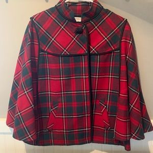 Pendleton cape/jacket Size medium 100% virgin wool  lined size medium